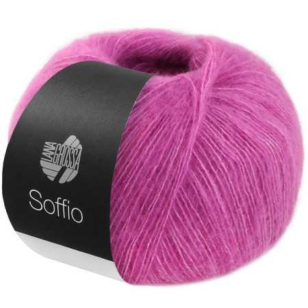 Lana Grossa Soffio 002 Fuchsa