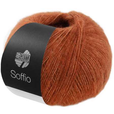 Lana Grossa Soffio 004 Roestbruin