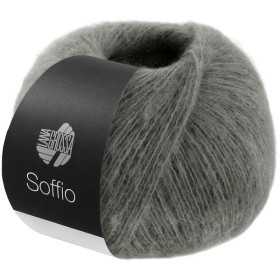 Lana Grossa Soffio 014 Donkergrijs