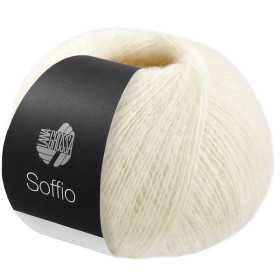Lana Grossa Soffio 018 Gebroken wit