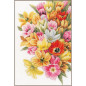 Borduurpakket Bedek me met tulpen Borduurpakket Bedek me met tulpen