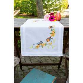Kit chemin de table Oiseaux chanteurs