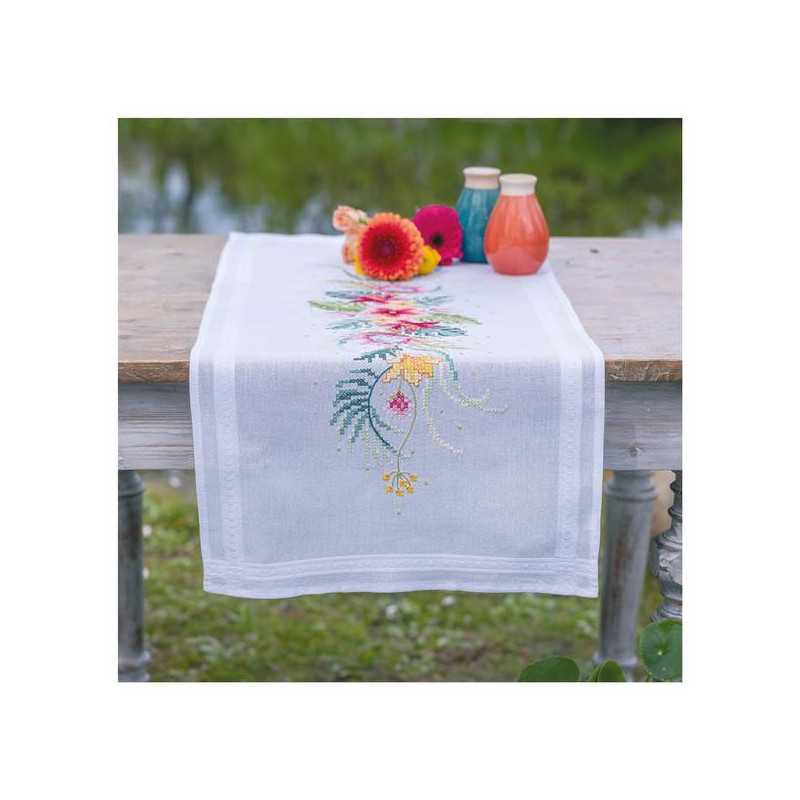 Loper kit Tropische bloemen Loper kit Tropische bloemen