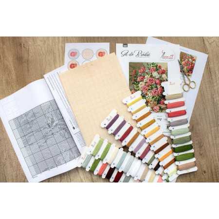 Kit de broderie Posies pour la princesse