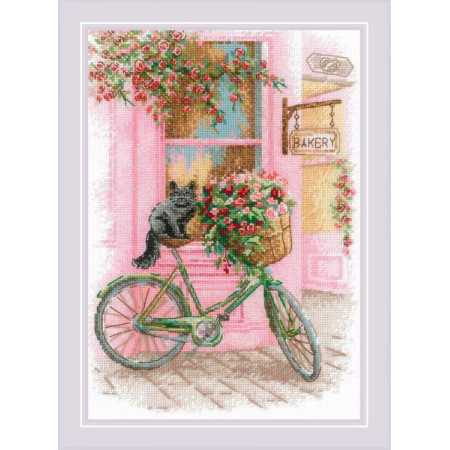 Riolis Embroidery kit Blooming Trip