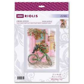 Borduurpakket Bloemenreis