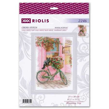 Borduurpakket Bloemenreis