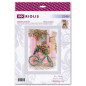 Kit de broderie Voyage fleuri Kit de broderie Voyage fleuri