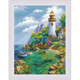 Riolis Embroidery kit Quiet Harbor