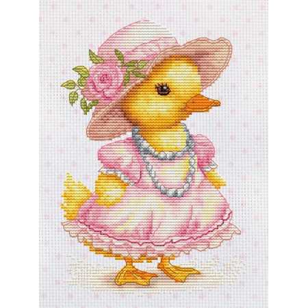 Embroidery kit The Flirty Duckling