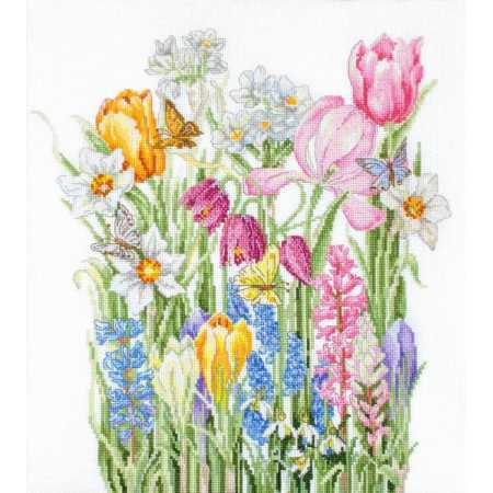Embroidery kit March Bouquet