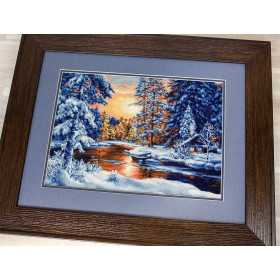 Luca-S Stickset Winterlandschaft