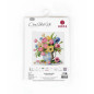 Kit de broderie Bouquet de tulipes Kit de broderie Bouquet de tulipes