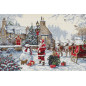 Kit de broderie Le chalet du Père Noël Kit de broderie Le chalet du Père Noël