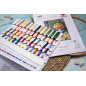 Kit de broderie Coin jardin Kit de broderie Coin jardin