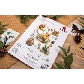 Luca-S Stickset Waldtiere