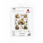 Kit de broderie Animaux de la forêt Kit de broderie Animaux de la forêt