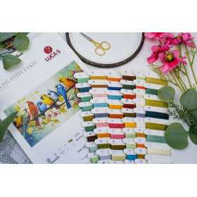 Kit de broderie Le chant des oiseaux
