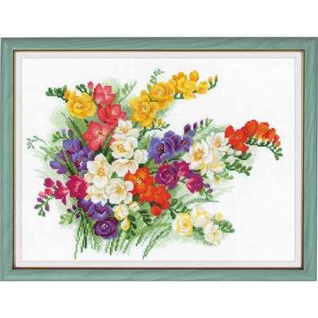 Riolis Embroidery kit Fresia