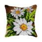 Kit coussin au point noué Marguerites 4155 Kit coussin au point noué Marguerites 4155