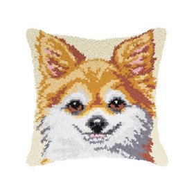 Kit coussin au point noué Chien nr 4179