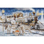 Kit de broderie Express du Père Noël Blanc Kit de broderie Express du Père Noël Blanc