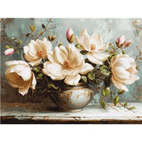 Luca-S Borduurpakket De mysterieuze magnolia's