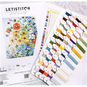 Stickset Wildblumen