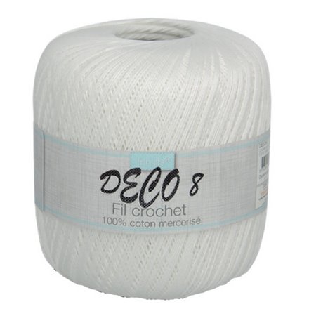 Deco 8 blanc