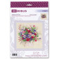 Kit de broderie Bouquet d'Eustoma et de Gypsophile Kit de broderie Bouquet d'Eustoma et de Gypsophile