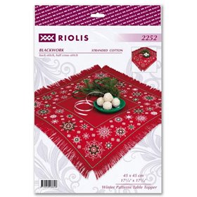 Deckepackung Wintermuster
