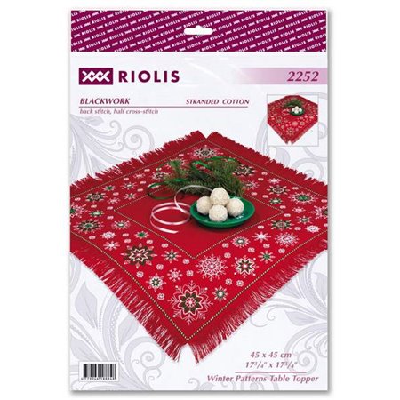 Deckepackung Wintermuster