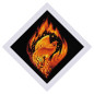Embroidery kit Flaming Phoenix