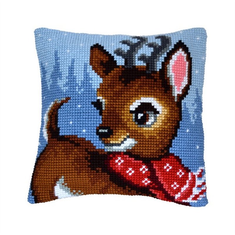 Cross stitch cushion kit Deer 99063 Cross stitch cushion kit Deer 99063