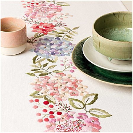 Kit chemin de table Hortensias