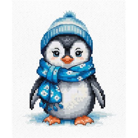 Kit de broderie Le pingouin