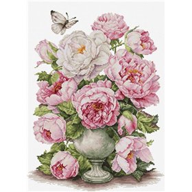 Luca-S Kit de broderie La romance des roses