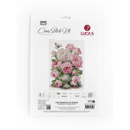 Borduurpakket De romantiek van rozen