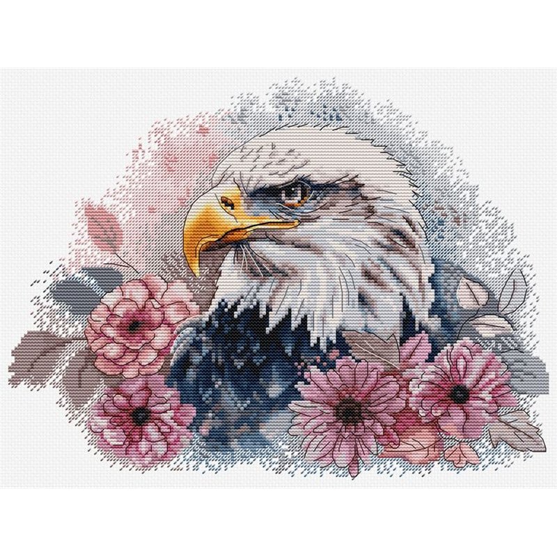 Embroidery kit Hunting Eagle