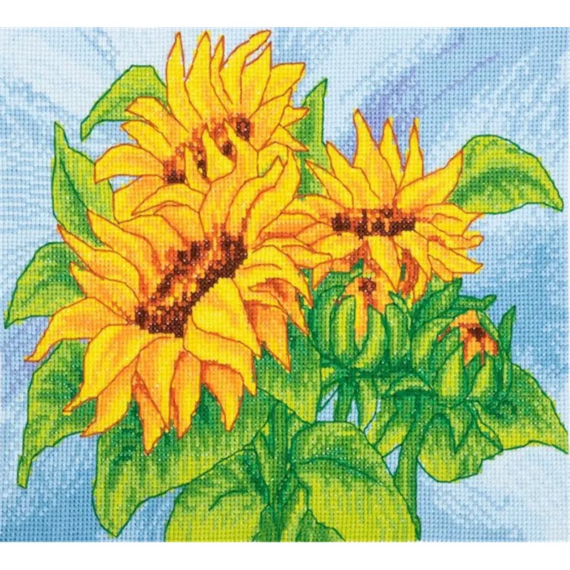 Kit de broderie Tournesols 117