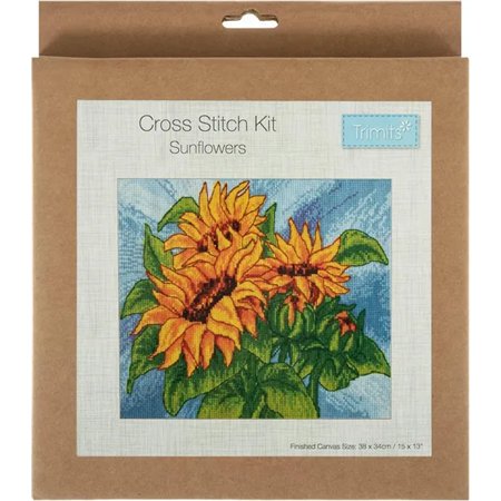 Stickset Sonnenblumen