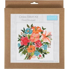Kit de broderie Bouquet de fleurs