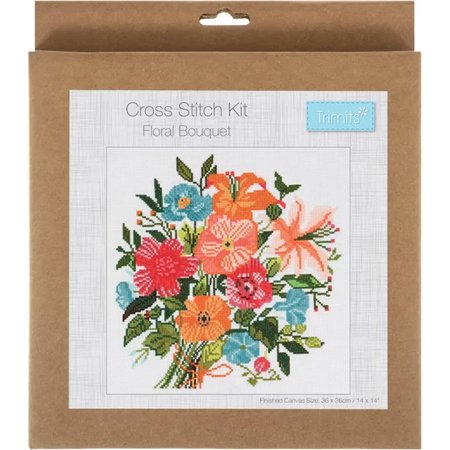 Embroidery kit Floral Bouquet