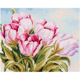 Kit de broderie Tulipes