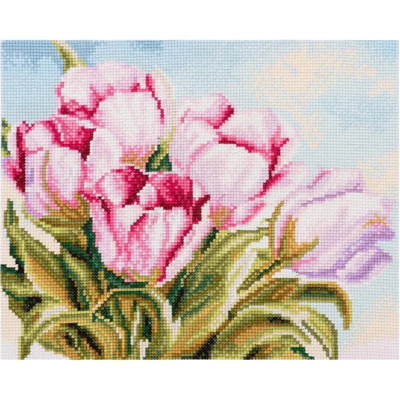 Kit de broderie Tulipes Kit de broderie Tulipes
