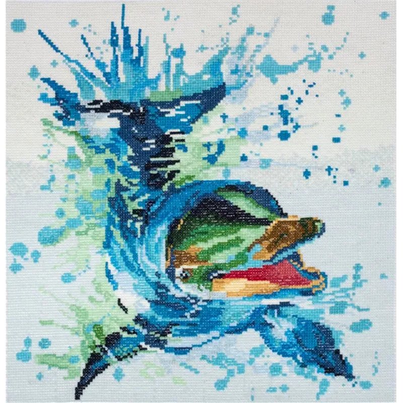Embroidery kit Dolphin Embroidery kit Dolphin