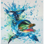 Embroidery kit Dolphin Embroidery kit Dolphin