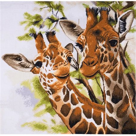 Kit de broderie Girafes