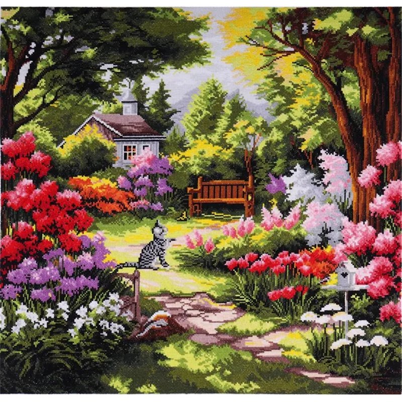 Embroidery kit Garden Embroidery kit Garden
