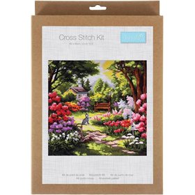 Stickset Garten